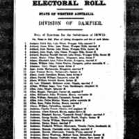 1913 (2) Commonwealth Electoral Roll